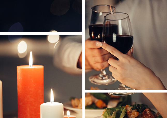 When Romantic Dinner Flights Are Chosen